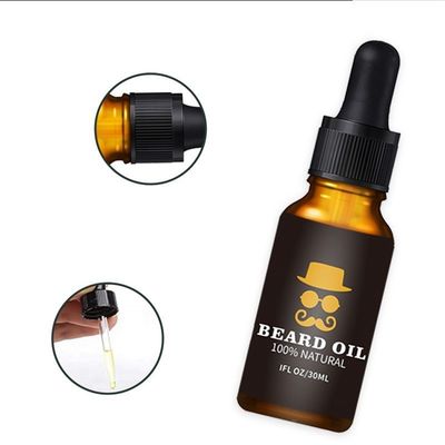 O óleo de crescimento da barba para homens promove o crescimento e fortalece sua barba