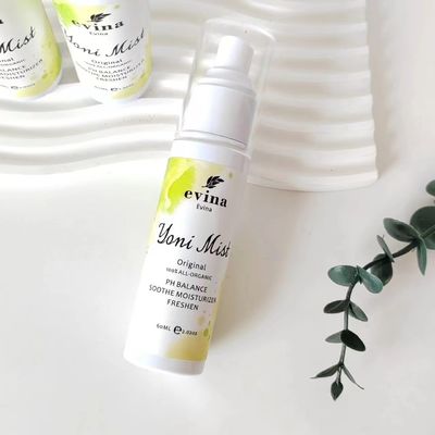 Rótulo privado 60ml Erva orgânica Yoni Mist para pH Balance Limpeza 100% Natural