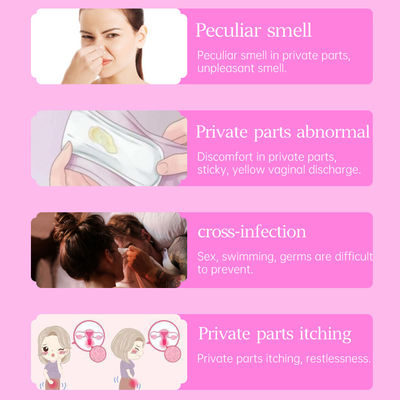 Rótulo privado 60ml Erva orgânica Yoni Mist para pH Balance Limpeza 100% Natural
