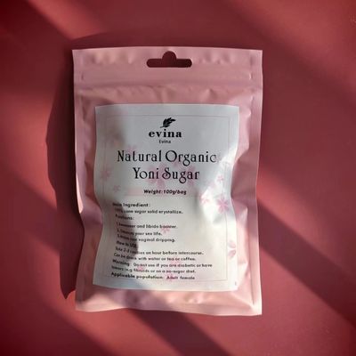 100% açúcar natural Yoni doces vida útil 2 anos logotipo personalizado