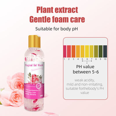 Limpeza Vaginal Marca Privada Natural Refrescante Equilíbrio do pH Gel de Lava Intimo para Mulheres