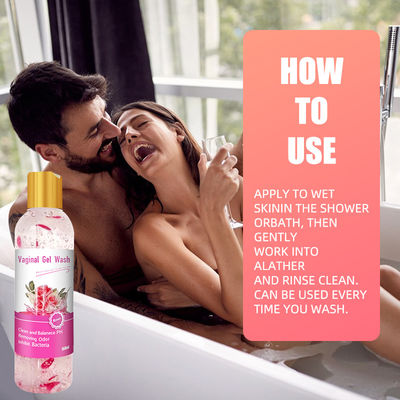 Limpeza Vaginal Marca Privada Natural Refrescante Equilíbrio do pH Gel de Lava Intimo para Mulheres