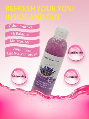 Sabão líquido customizado Yoni Gel de lavagem para limpeza vaginal