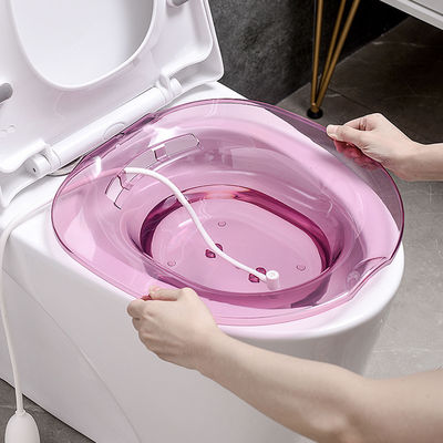 500g peso Bidet Yoni assento de vapor com estilo PET material e design transparente