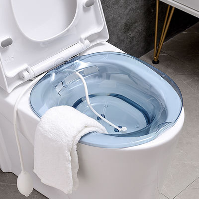 500g peso Bidet Yoni assento de vapor com estilo PET material e design transparente