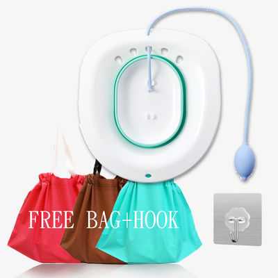 Melhore a sua rotina de saúde feminina com esta cadeira portátil de lavagem vaginal e vapor