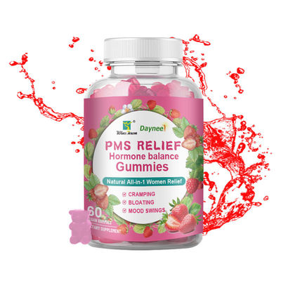 Regulagem da Menstruação Gummy OEM Womb Detox Yoni Gummies 3g*60 Sandwich Diamond Shape