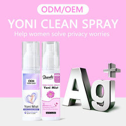 Alivia a coceira e inibe as bactérias com 100% puro spray de névoa Yoni feminino