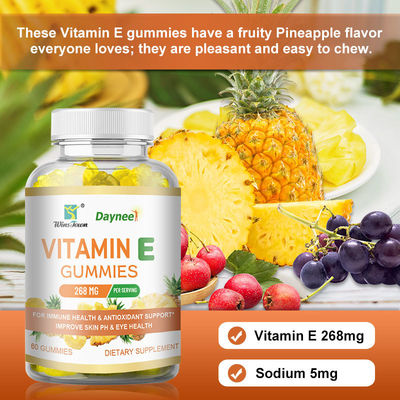 Colagénio Vegano Vitamina C E Branqueamento da Pele L-Glutationa Gomes para uma pele mais brilhante