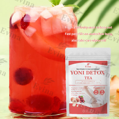 Chá Yoni Detox 100% natural e de alta potência com Cranberry 24 meses de vida útil