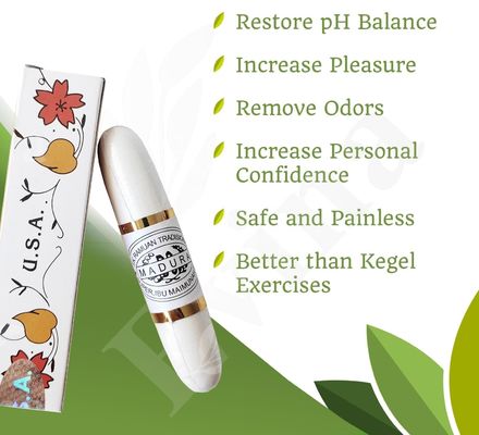 Apertar a sua vagina e restaurar a virgindade com Custom Box Natural Magic Stick 30g NW