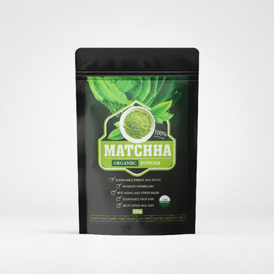 100% de ervas naturais em pó orgânico de matcha para cerimônia de chá tradicional japonesa