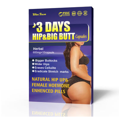 Melhore suas ancas e nádegas com as cápsulas HIP BUTT