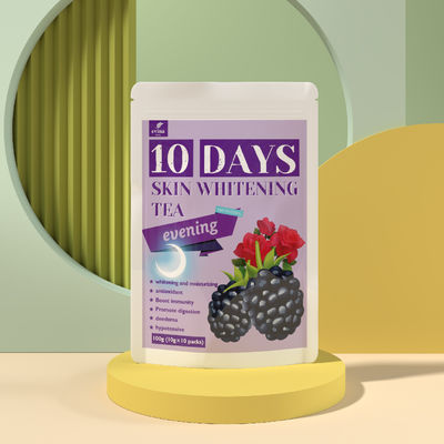 Produtos de beleza Chá de desintoxicação de 7 dias para perda de peso Branqueamento da pele e redução de manchas