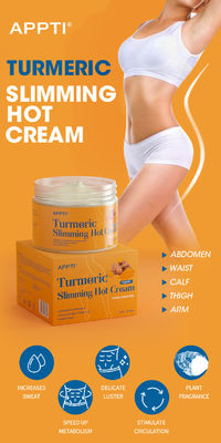Extractos e Essências de Ervas Para Perda de Peso Creme Lumbar Infusão de Cúrcuma para Queimador de Gordura