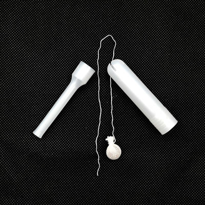 Aplicador de tampão de ervas de plástico Yoni Pearl Detox 10cm Tamanho promove bem-estar feminino