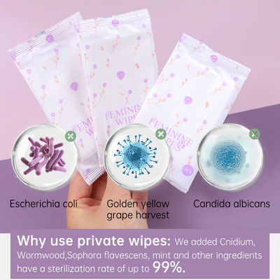 Todos os tipos de toalhas Yoni de tamanho para mulheres Marca particular Organic pH Equilibrada Limpeza