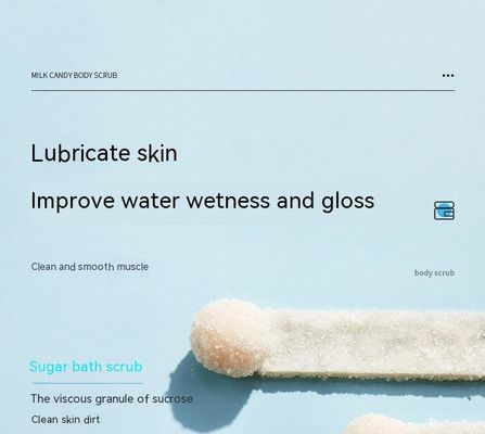 Esfoliante corporal de limpeza vaginal com longa vida útil e propriedades efetivas de esfoliação