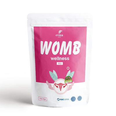 Solução natural para cólicas menstruais Método de armazenamento de chá de desintoxicação do útero Temperatura ambiente