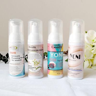 Organic Private Label Feminino Hygiene Yoni Lave para Limpeza Vaginal 2 Anos Prazo de validade