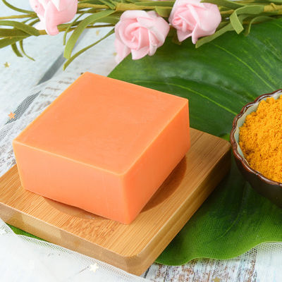 Sabão orgânico de gengibre e cúrcuma para pele sensível Calmante e limpeza vaginal