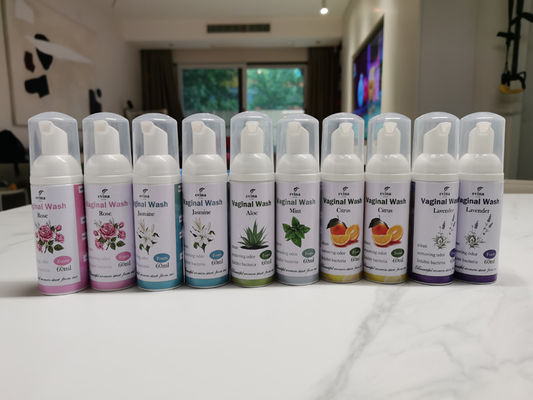 Experimente os benefícios da limpeza vaginal com 2 anos de vida útil Rosa Mousse Wash