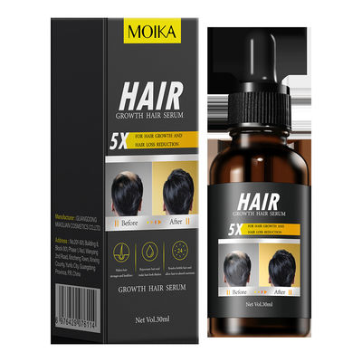 Potente soro anti-caída de cabelo com óleo de gengibre e vitamina B5