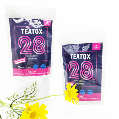 28 dias Detox pós- parto Chá de emagrecimento Chá medicinal para homens Suplemento de cuidados de saúde