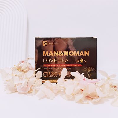 Especificação do produto 2.5g*20 100% natural Homem e mulher amam chá para um vínculo mais forte