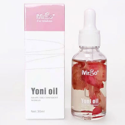 Óleo de qualidade alimentar para aperto vaginal Natural Yoni Rose Essential e Certificação