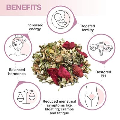 Refrescar e revitalizar 6 pacotes de produtos chineses de limpeza vaginal a vapor com ervas naturais