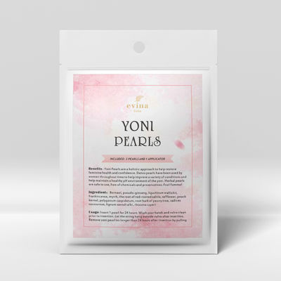 Saúde da Mulher Yoni Pearl aplicador em 10cm Tamanho para produtos de higiene feminina