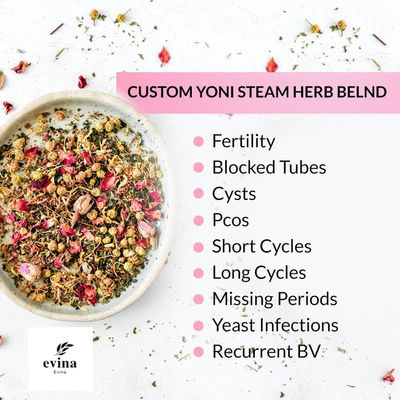 100% Yoni Erva vaginal natural para desintoxicação e limpeza de ingredientes Yoni Ervas naturais