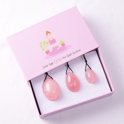 Ovos Yoni de quartzo rosa A adição perfeita à sua rotina Yoni