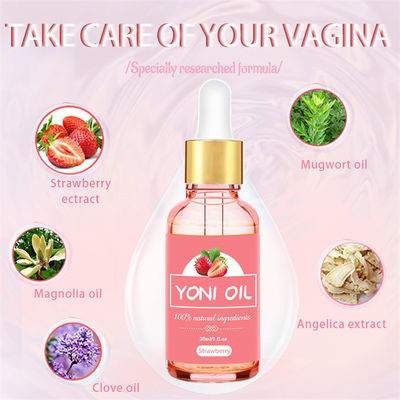 Ervas naturais óleo essencial de Yoni para saúde e restauração vaginal de marca privada