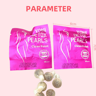 Saúde da Mulher Higiene Feminina Ervas Vagina Útero Limpo Vagina Pérola Yoni Detox Pérolas