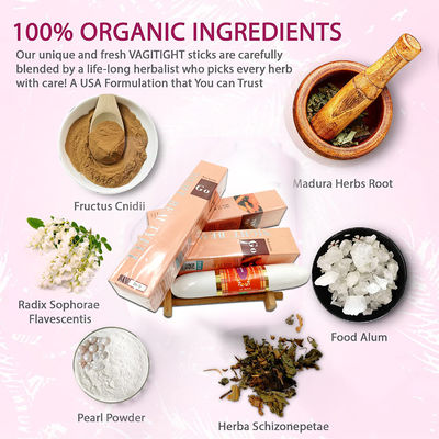 Obtenha uma vagina estreita naturalmente com o nosso Vagina Tighten Stick e ervas 100% naturais