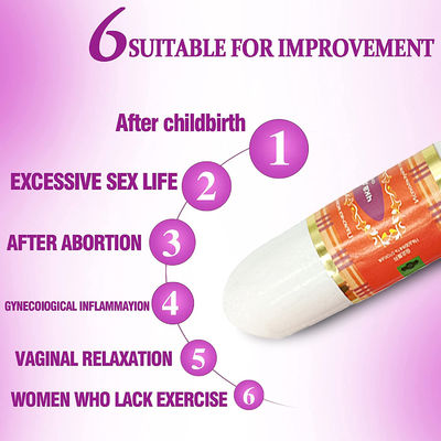 Produtos Vaginais de Marca Privada Yoni Tighten Stick para Apertar e Rejuvenescer Ervas