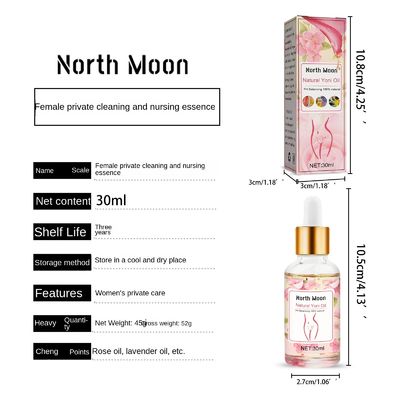 Óleo de Yoni de Erva com Ingredientes Naturais N.W.