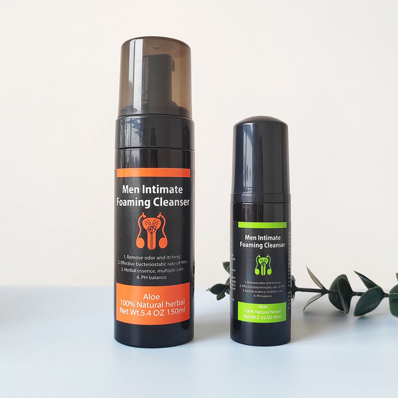 100% Ervas Naturais Homens Intim Wash Set para marca privada e benefícios antimicrobianos