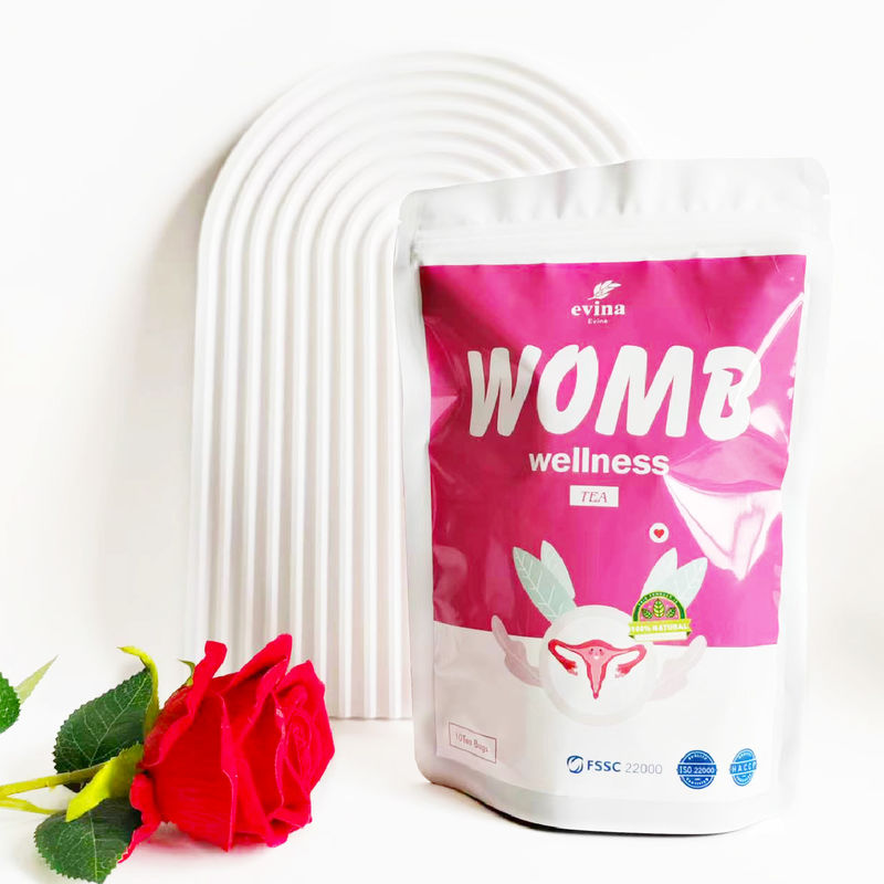 100% de ervas naturais chá do útero a mistura perfeita para a fertilidade feminina e gravidez